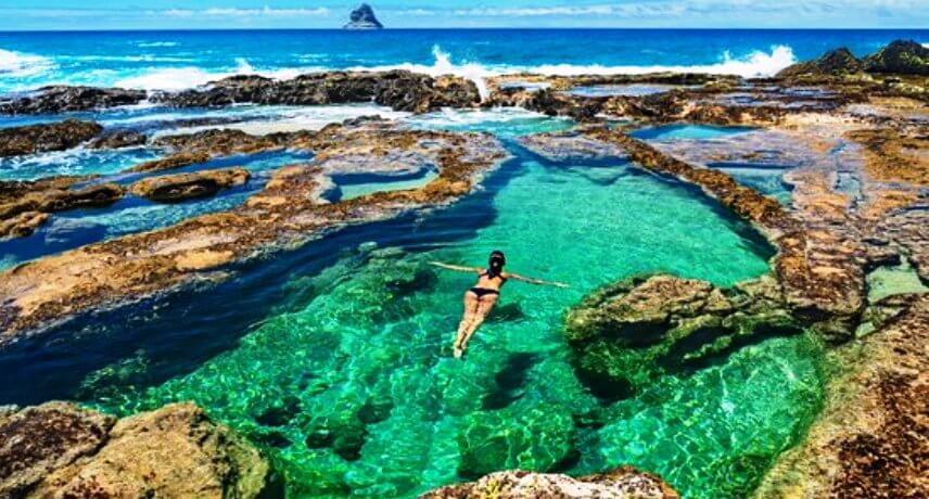 Praia das Salemas Porto Santo - Best Beaches & Natural Swimming Pools on Madeira Island